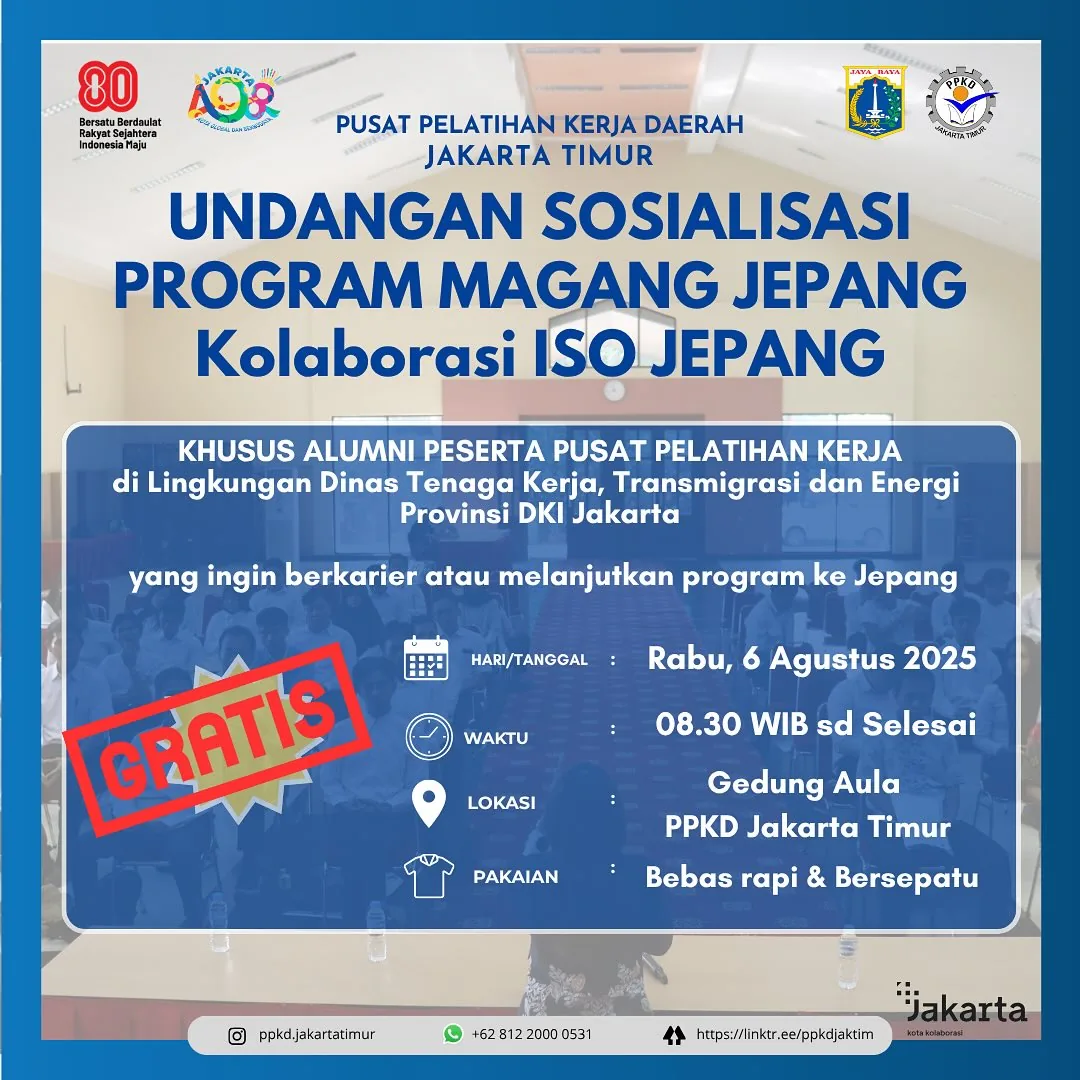 UNDANGAN SOSIALISASI PROGRAM MAGANG JEPANG – PPKD KABUPATEN TIMOR TENGAH UTARA